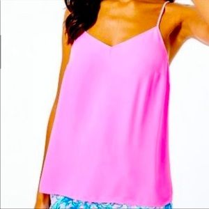 Pink Lilly Pulitzer Dusk Lileeze Top